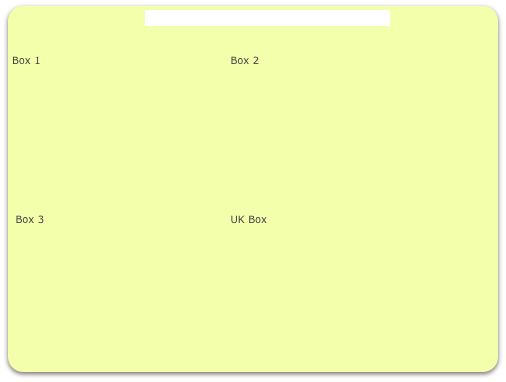         Click here to learn about the different box types


Box 1                                                      Box 2










 Box 3                                                     UK Box
