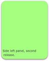 










Side left panel, second release.